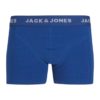 Jack & Jones 3Pk Boxer JACBLACK TRUNKS Black/Surf The Web/Navy Blazer