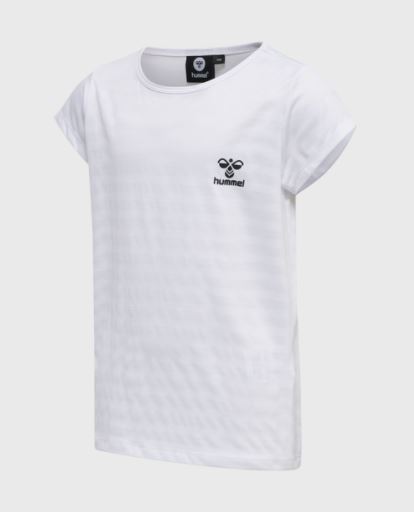 Hummel T-Skjorte HMLSUTKIN Bright White