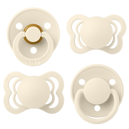 Bibs Smokker 4pk TRY-IT COLLECTION Ivory