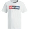 Jack & Jones T-Skjorte JJECORP LOGO White/PLAY