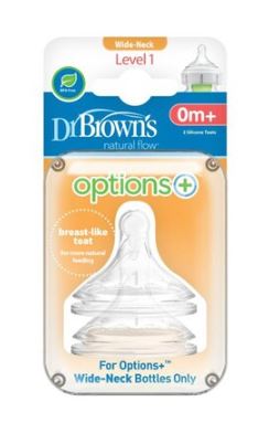 Dr.Brown’s Flaskesmokker Wideneck OPTION+ 0m+ Level 1