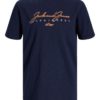 Jack & Jones T-Skjorte JORBLOOMSBURY TEE SS Navy Blazer Print