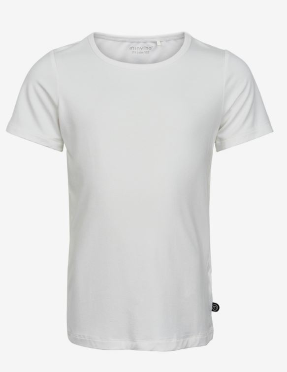 Minymo T-Skjorte BAMBOO Mini Offwhite