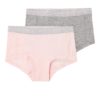 Name It 2Pk Hipster NKFHIPSTER Barley Pink Lurex/Grey Melange