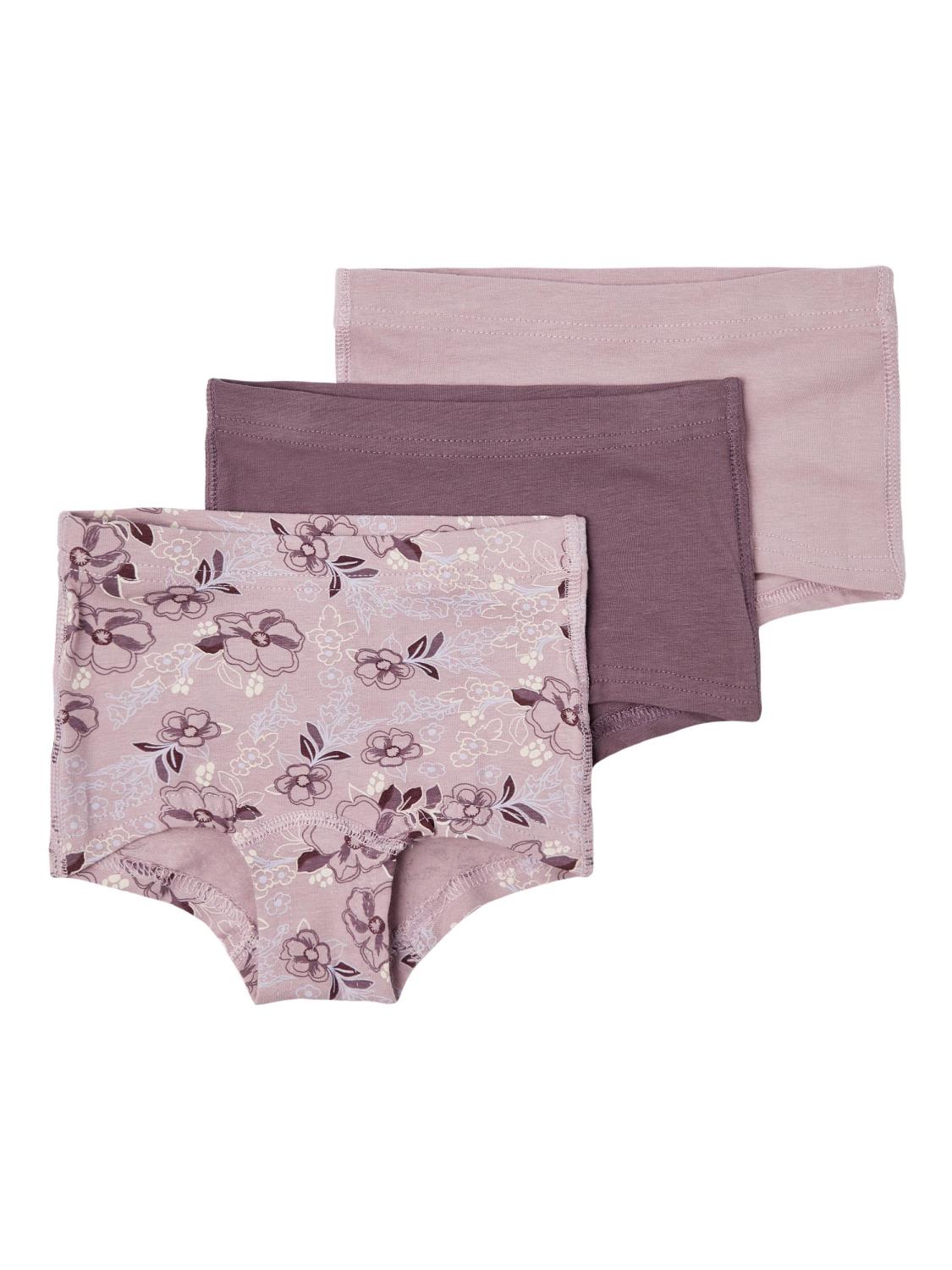 Name It 3Pk Hipster NMFTIGHTS ARCTIC FLOWERS Arctic Dusk