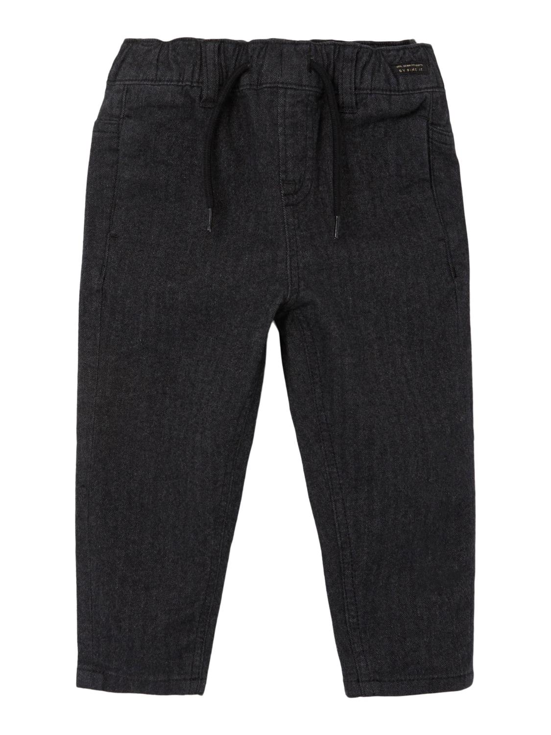 Name It Bukse NMMBEN TAPERED TWILL PANT Raven/Black - Tuven Barn AS