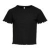 Only T-skjorte KOGNELLA O-NECK TOP Black