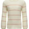 Only Genser KOGKATIA-FIA STRIPE KNIT Rose Smoke/Narrow/Whitecap Gray
