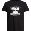 Jack & Jones T-Skjorte JORTULUM UV TEE CREW NECK Black