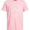 Jack & Jones T-Skjorte JORTULUM UV TEE CREW NECK Prism Pink