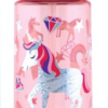 Nûby Drikkeflaske Soft Straw Push Cup med Glitter Rosa