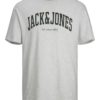 Jack & Jones T-Skjorte JJEJOSH TEE SS CREW NECK White Melange