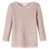 Name It Trøye NMFWANG NEEDLE Top Merinoull Sphinx