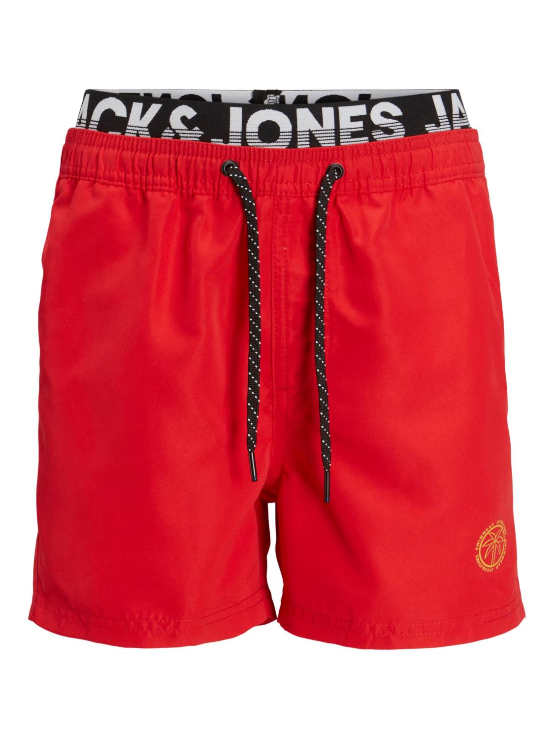 Jack & Jones Shorts JPSTFIJI JJSWIM Chinese Red