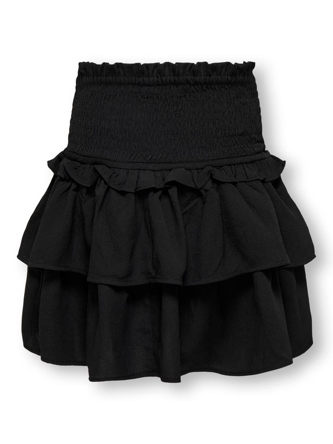 Only Skjørt KOGIDA-AMANDA SMOCK SKIRT Black