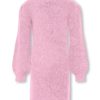 Only Kjole KOGKATIA LS KNIT DRESS Pink Lady
