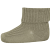 MP Denmark Ullsokker Ribbet Silver Sage