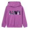 Name It Hettegenser NKFRIDA BOXY SWEAT HOOD Hyacinth Violet