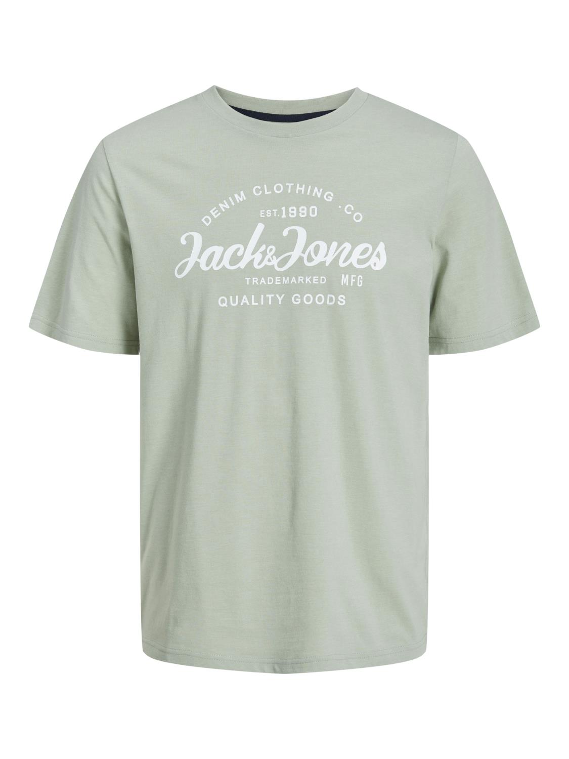 Jack & Jones T-Skjorte JJFOREST TEE CREW NECK Desert Sage