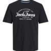 Jack & Jones T-Skjorte JJFOREST TEE CREW NECK Black