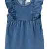 Name It Kjole NBFLOTUS DNM DRESS Medium Blue Denim