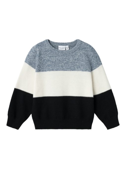 Name It Genser NMMVOHAN LS KNIT Bering Sea