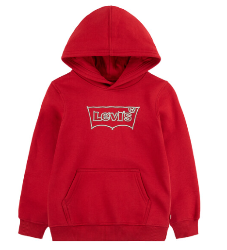 Levi's Hettegenser ROPE BATWING HOODIE Chili Pepper