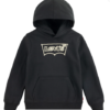 Levi's Hettegenser ROPE BATWING HOODIE Pirate Black