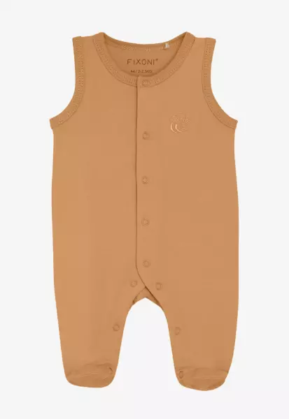 Fixoni Sparkebukse Prematur Romper m/Feet SOLID Doe