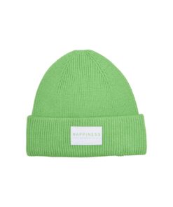 Only Lue KOGALPHA LIFE PATCH RIB BEANIE Island Green