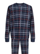 Jack & Jones Pyjamas JACPRINTED LOUNGE SET Navy Blazer