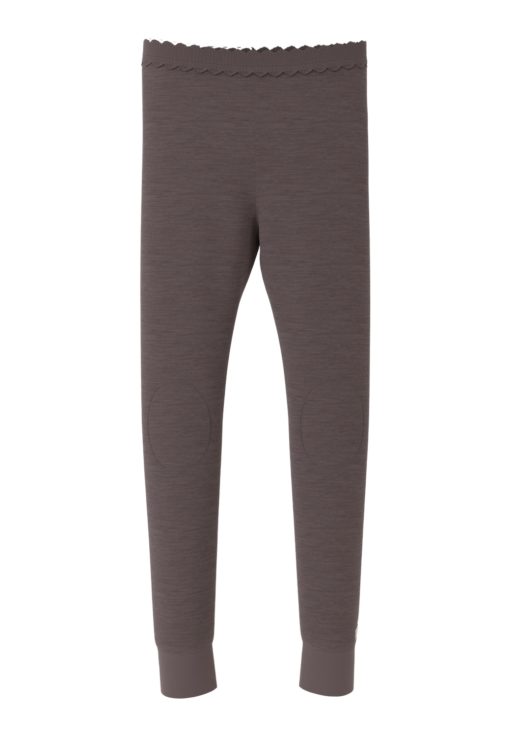 Name It Legging NKFWYLA Ull/Bambusviskose Sparrow