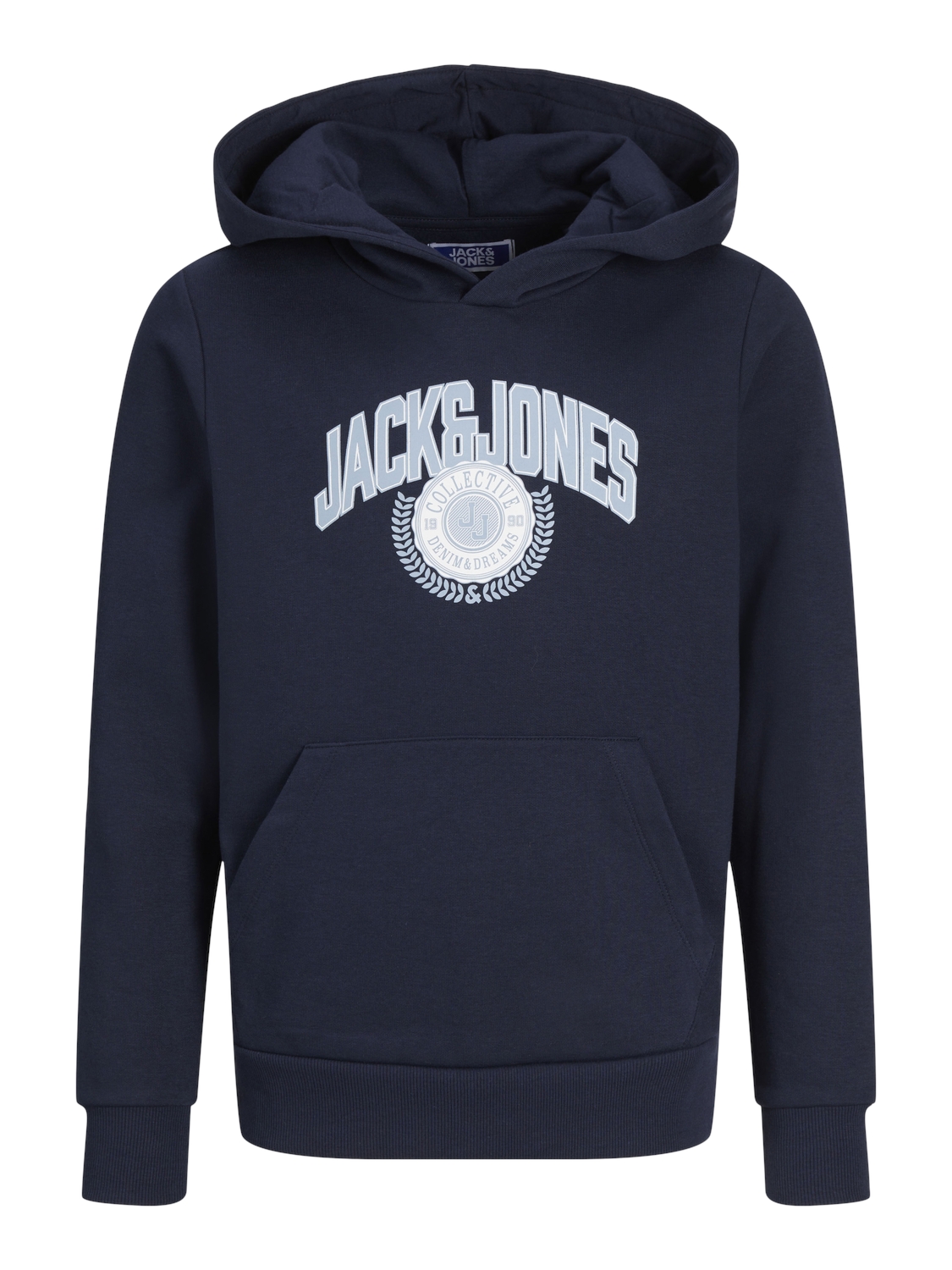 Jack & Jones Hettegenser JJKAM VARSITY BRANDING SWEAT Sky Captain