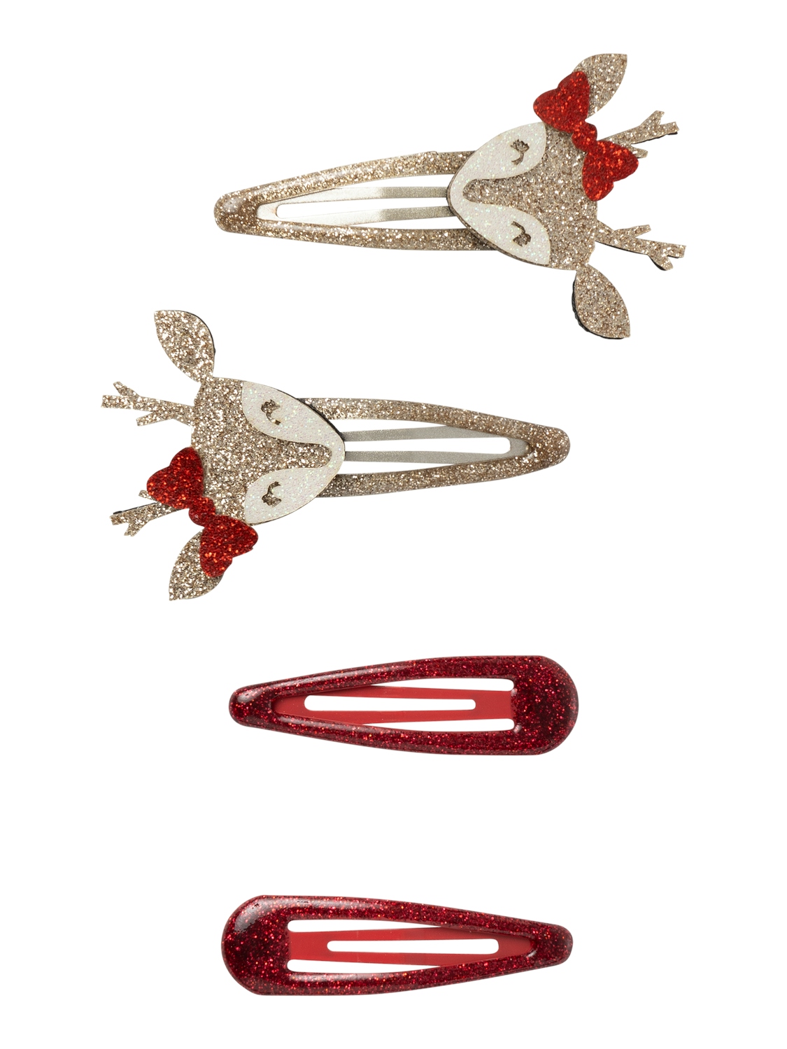 Name It Hårspenner NKFOREIN 4Pk Hairclips Jester Red