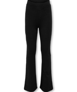 Only Bukse KOGROMA GLITTER FLAIRED PANTS Black