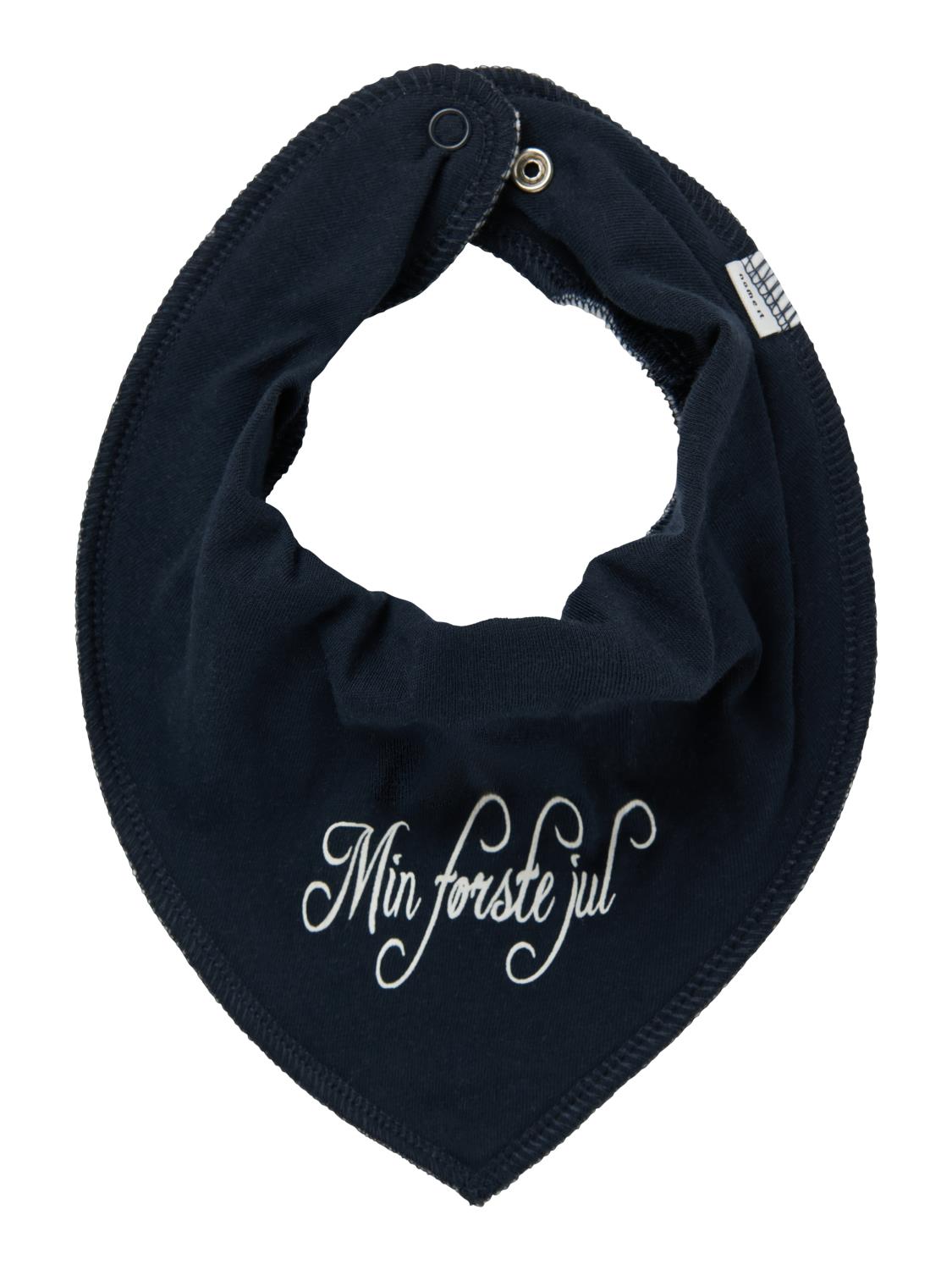 Name It Smekke NBNRAJUL "Min Første Jul" Scarf Bib Dark Sapphire