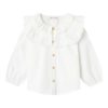 Name It Skjorte NMFRAHILLA LS SHIRT Bright White