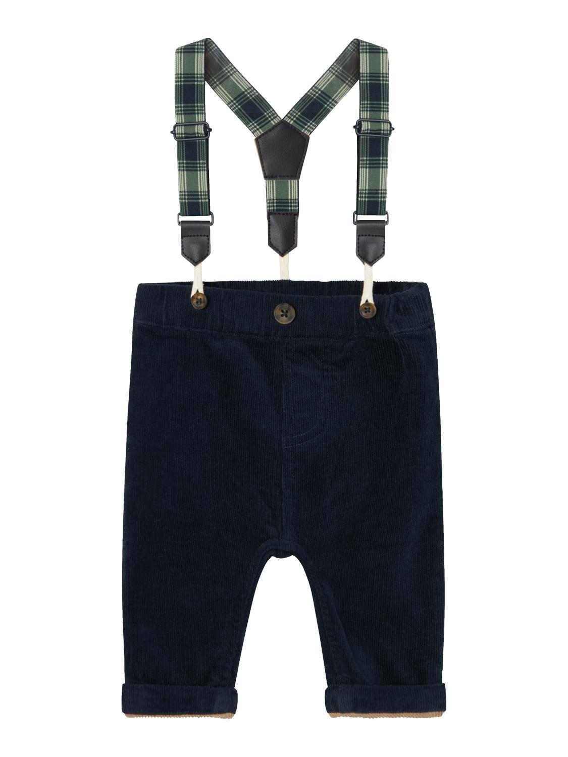 Name It Bukse NBMBEN U SHAPE CORD PANTS Dark Sapphire