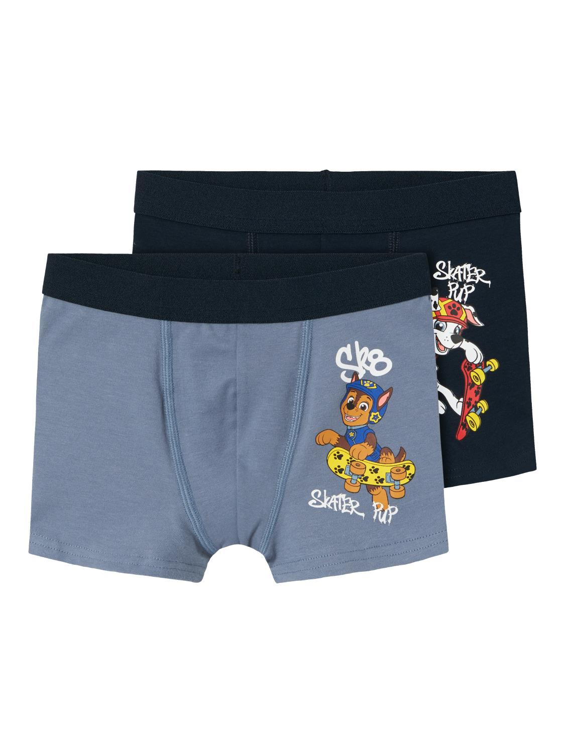 Name It Boxer 2Pk NMMNURU PAWPATROL Dark Sapphire/Flint Stone