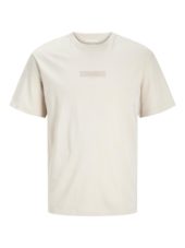 Jack & Jones T-Skjorte JJTAKA TEE SS CREW NECK Moonbeam