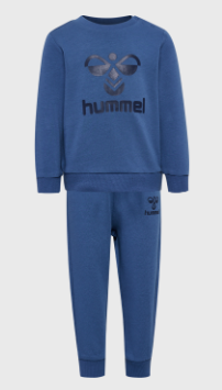 Hummel Joggesett Baby HMLARINE CREWSUIT True Navy