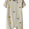 Name It Sommerdrakt NBMVROELS SUNSUIT Peyote/Bee and Snail