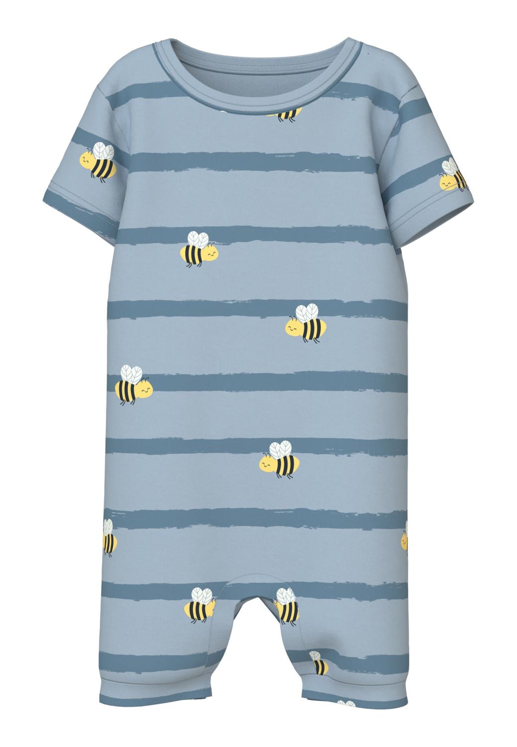 Name It Sommerdrakt NBMVROELS SUNSUIT Celestial Blue/Bees