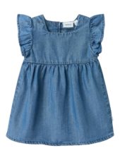 Name It Kjole NBFDAGMAR DNM DRESS Medium Blue Denim