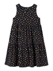 Name It Kjole NKFVIGGA SPENCER DRESS Dark Sapphire/Flowers