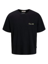 Jack & Jones T-Skjorte JORACAPULCO TYPE TEE SS Black