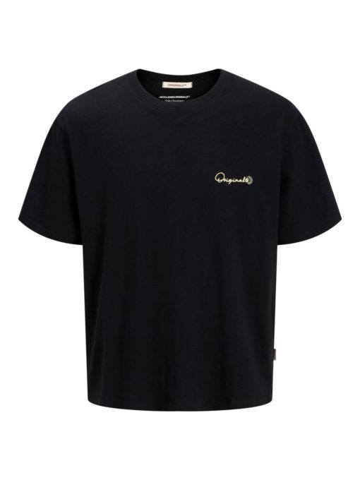 Jack & Jones T-Skjorte JORACAPULCO TYPE TEE SS Black