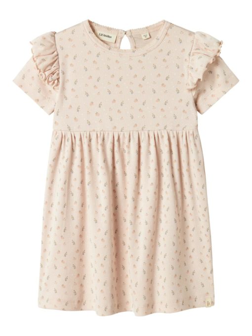 Lil` Atelier Kjole NMFGAGO KIV SS DRESS Peach Blush