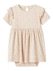 Lil` Atelier Kjole NBFGAGO KEF SS BODY DRESS Peach Blush