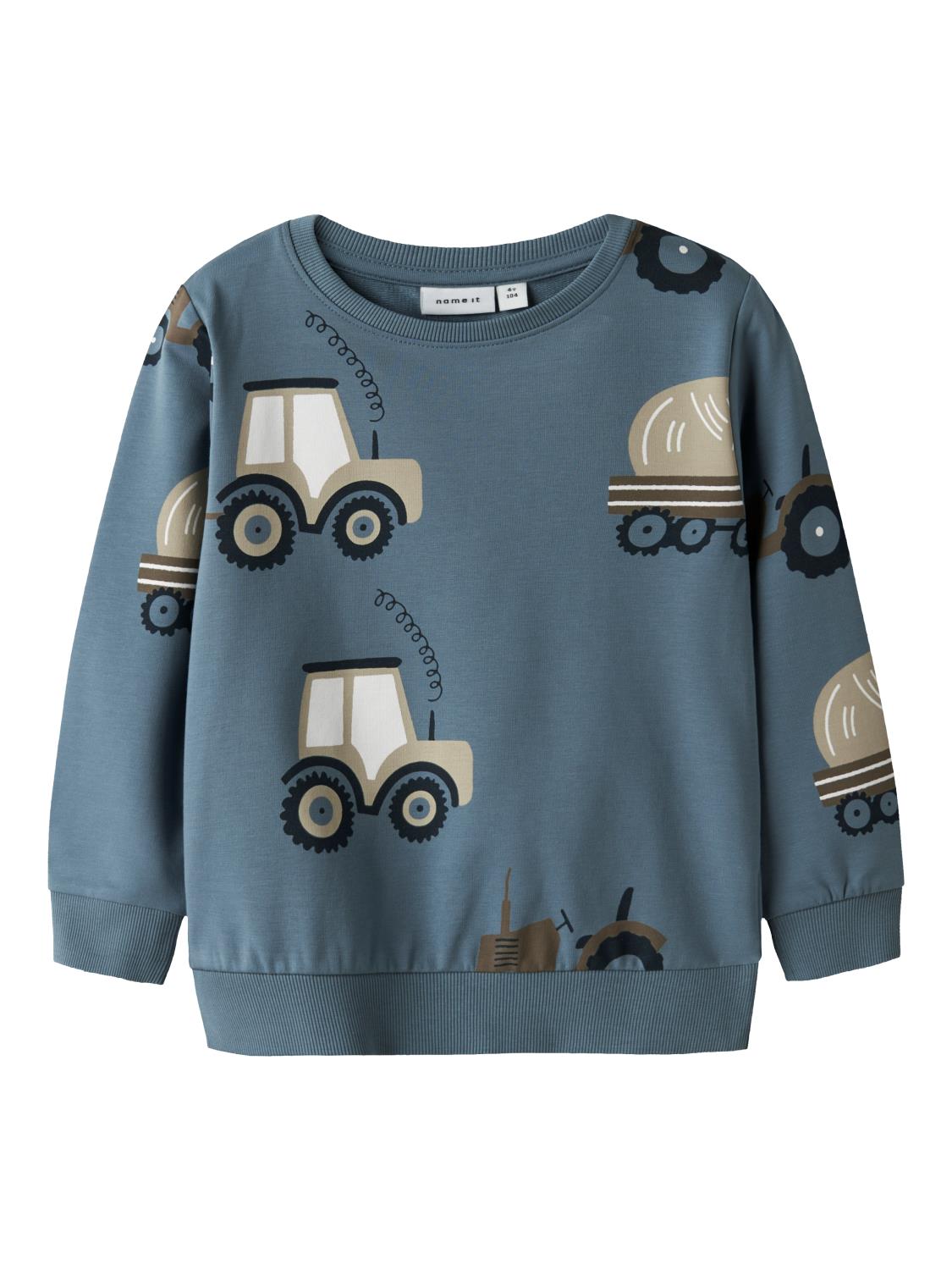 Name It Genser NMMJAME SWEAT UNB Blue Mirage